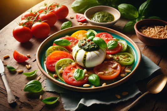 Burrata salatası