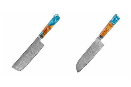 Bir Nakiri bıçağı ile Santoku bıçağı arasındaki fark nedir?