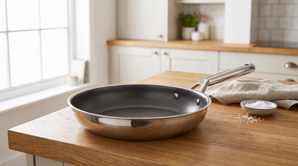 Hybrid vs Stainless Steel Pans: What's the Difference?