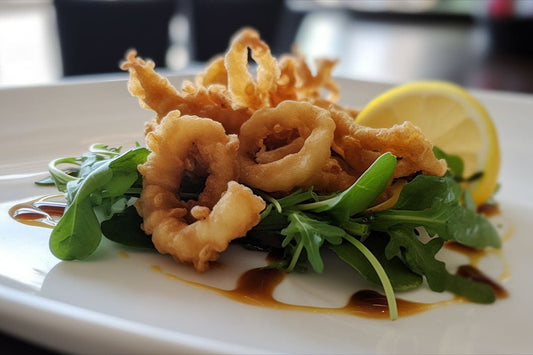 Crispy Fried Calamari Rings