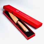 Haruta 4 İnç VG10 Ahşap Saplı ve Kınlı Japon Şam Çelik Soyma Bıçağı