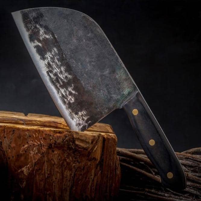 Nakiri / Chukabocho (なきり) Tam Tang Steel Cleaver
