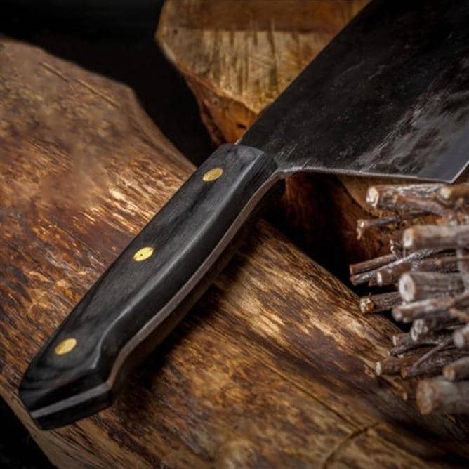 Nakiri / Chukabocho (なきり) Tam Tang Steel Cleaver